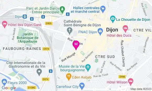 Localisation Restaurant  Le Chat Qui Pense