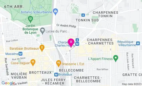 Localisation Restaurant  La Maison Orientale