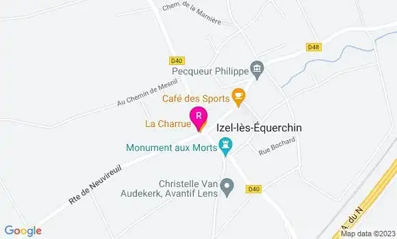 Localisation Restaurant  La Charrue