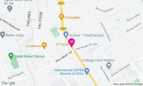 Localisation Restaurant Tacos O