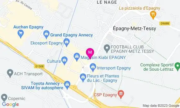 Localisation La Brasserie Gourmande