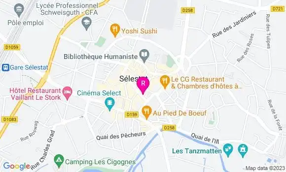Localisation Restaurant  Le Mistral