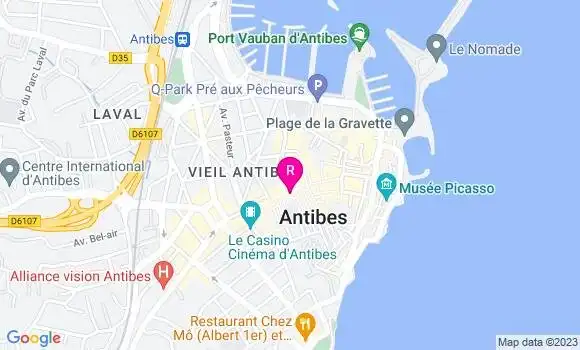 Localisation Restaurant  L