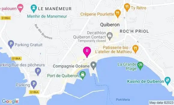 Localisation Crêperie La Crep