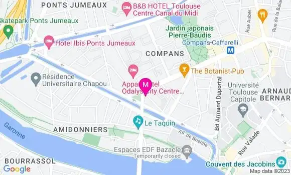 Localisation Le Bistrot d