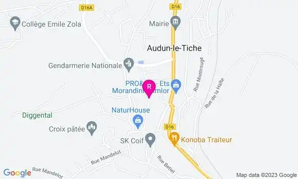 Localisation Restaurant Bar Le Petit Monde