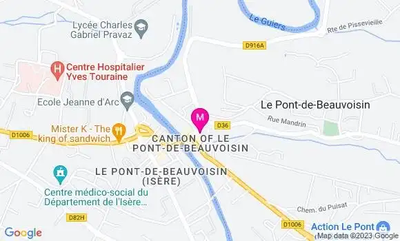 Localisation Restaurant  Le Bombay Palace