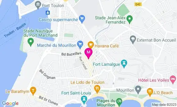 Localisation Brasserie Le Comédia