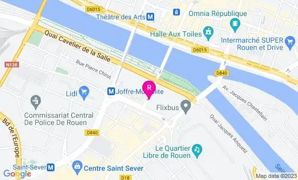 Localisation Restaurant Chinois Sourire du Tibet