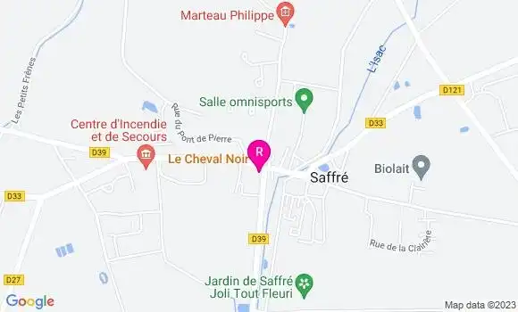 Localisation Restaurant  Le Cheval Noir