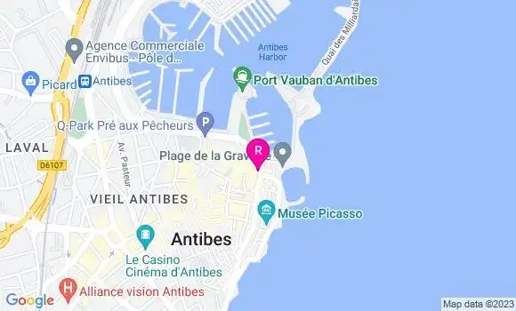 Localisation Restaurant Bar L