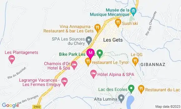 Localisation Restaurant  L