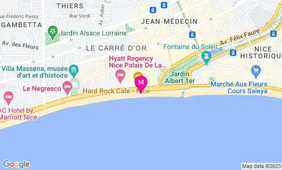 Localisation Restaurant  Café de Paris