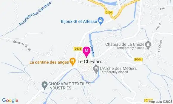 Localisation Restaurant  L