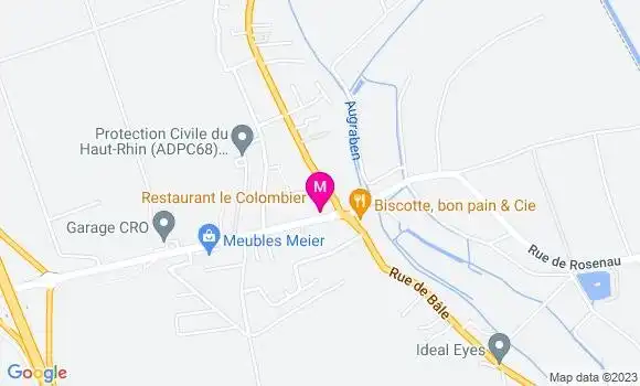 Localisation Restaurant  Le Colombier