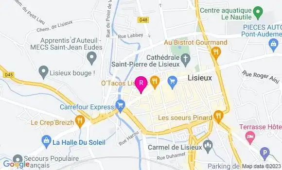 Localisation Restaurant  L