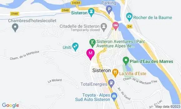 Localisation Restaurant  En Catimimi