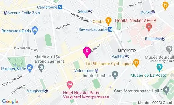 Localisation Restaurant Libanais Chez Marc