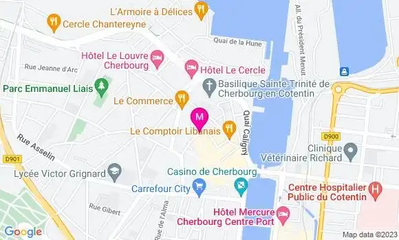 Localisation Restaurant  L