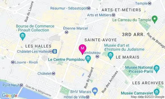 Localisation Restaurant  Le Cirque