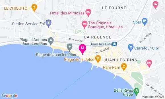 Localisation Restaurant  Les Planches