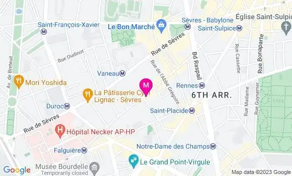 Localisation Restaurant  Garçon