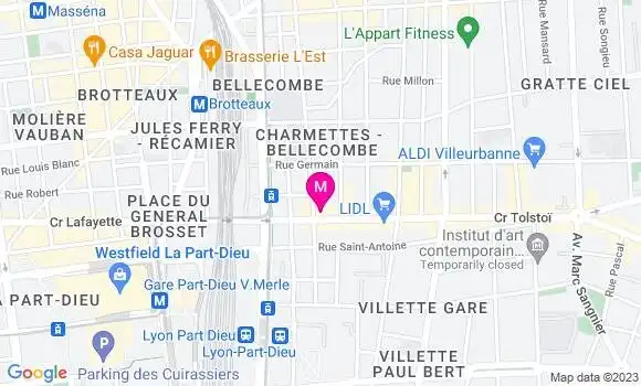 Localisation Restaurant  Au Rendez vous des Amis