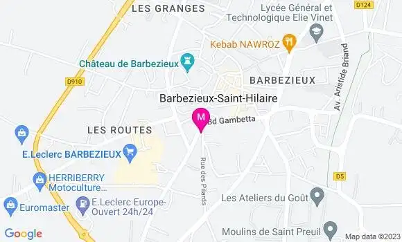 Localisation Restaurant  L