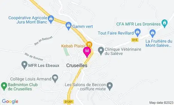 Localisation Restaurant  La Jolie Cour