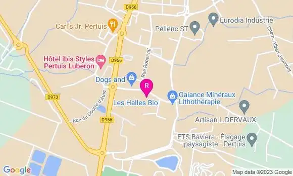 Localisation Restaurant  La Nature Gourmande de Dame Tartine