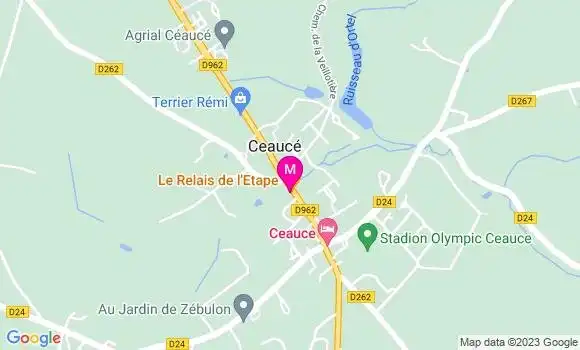 Localisation Restaurant  Le Relais de l
