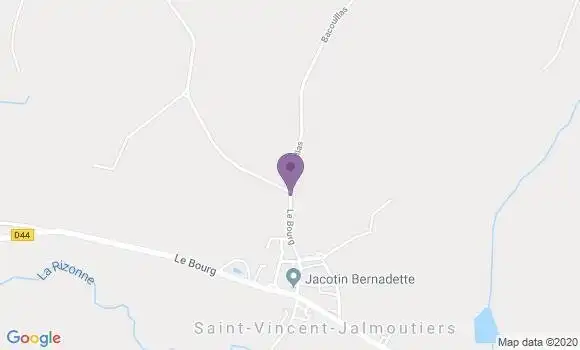 Localisation Restaurant  Le Sud
