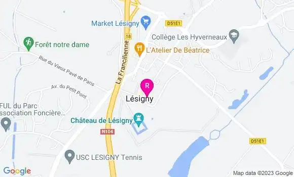 Localisation Restaurant  Le Jardin des Saveurs