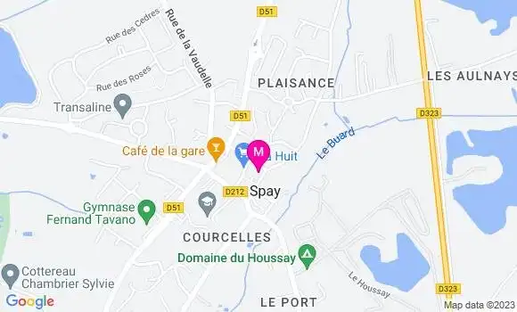 Localisation Restaurant  Le Physa