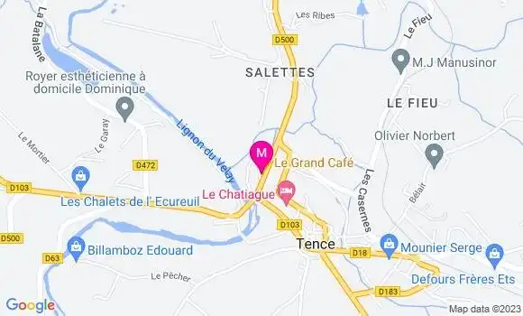 Localisation Restaurant  Le Grand Café
