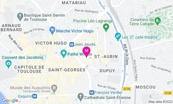 Localisation Restaurant  Les Jardins d