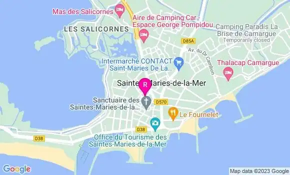 Localisation Restaurant  Le Tamaris