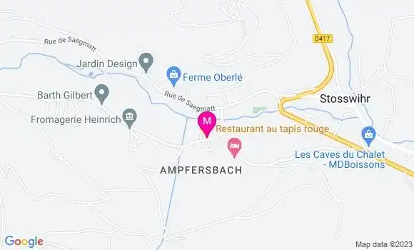 Localisation Restaurant  Au Tapis Rouge