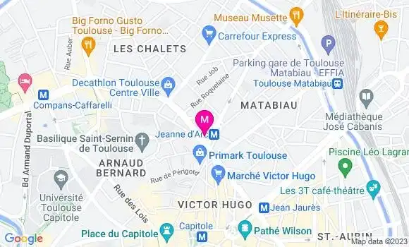Localisation Restaurant  Le Mastroquet du Marché
