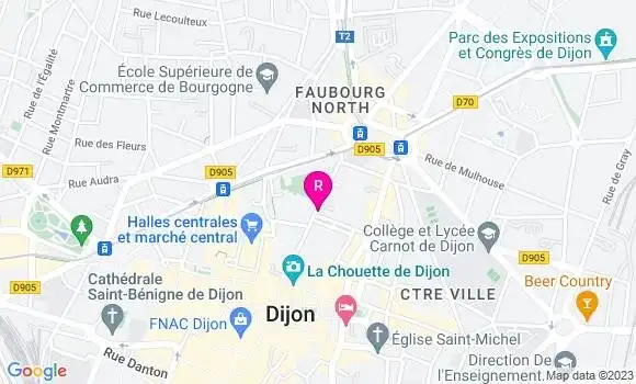 Localisation Restaurant  Spica