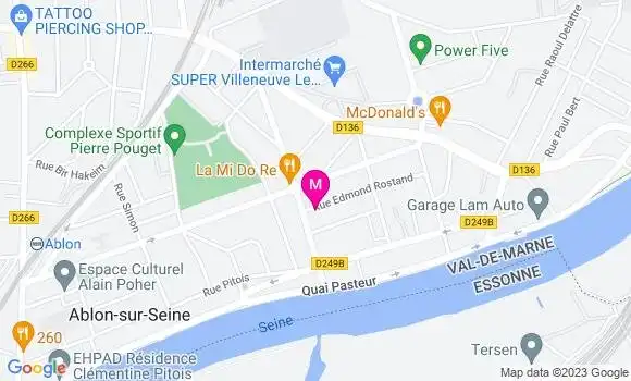 Localisation Restaurant Bar Tropic