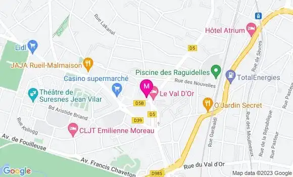 Localisation Restaurant  Ma Cuisine de Chef