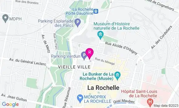 Localisation Brasserie Le Commerce