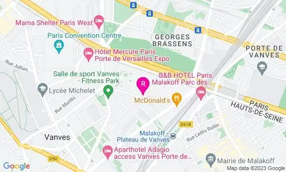 Localisation Restaurant  L
