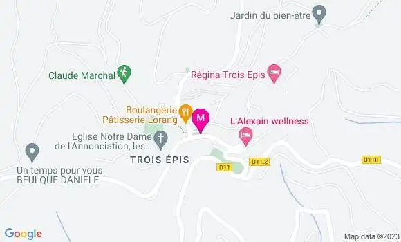 Localisation Canyon Café