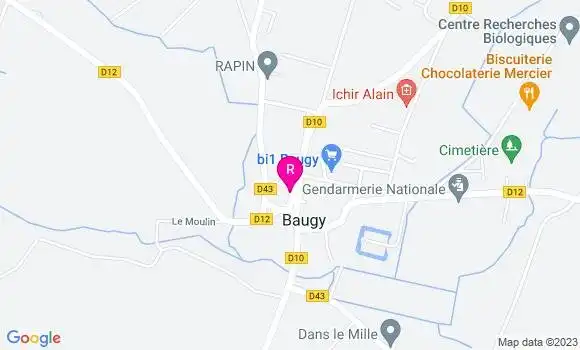 Localisation Restaurant  Le Sully