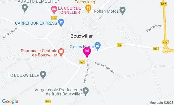 Localisation Brasserie de l