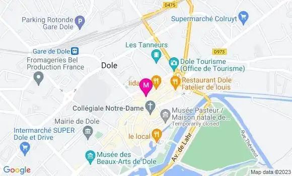 Localisation Pizzeria La Bucherie