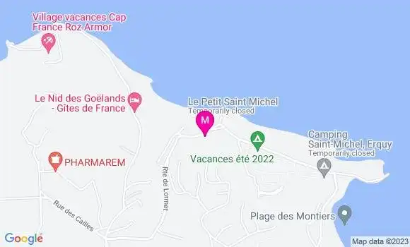 Localisation Crêperie Le Petit Saint Michel