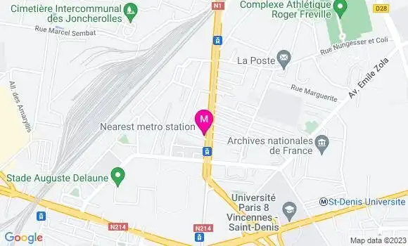 Localisation Restaurant  Le New Burger